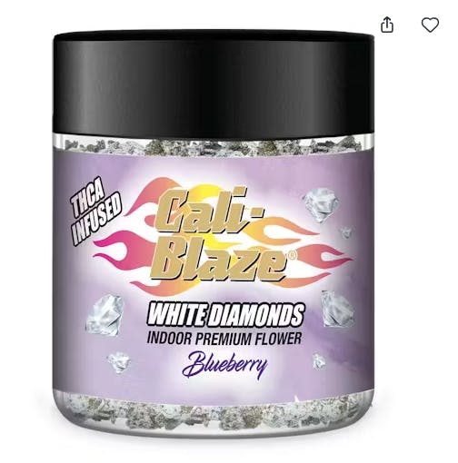 Product Cali-Blaze | Blueberry | White Diamond Infused Flower