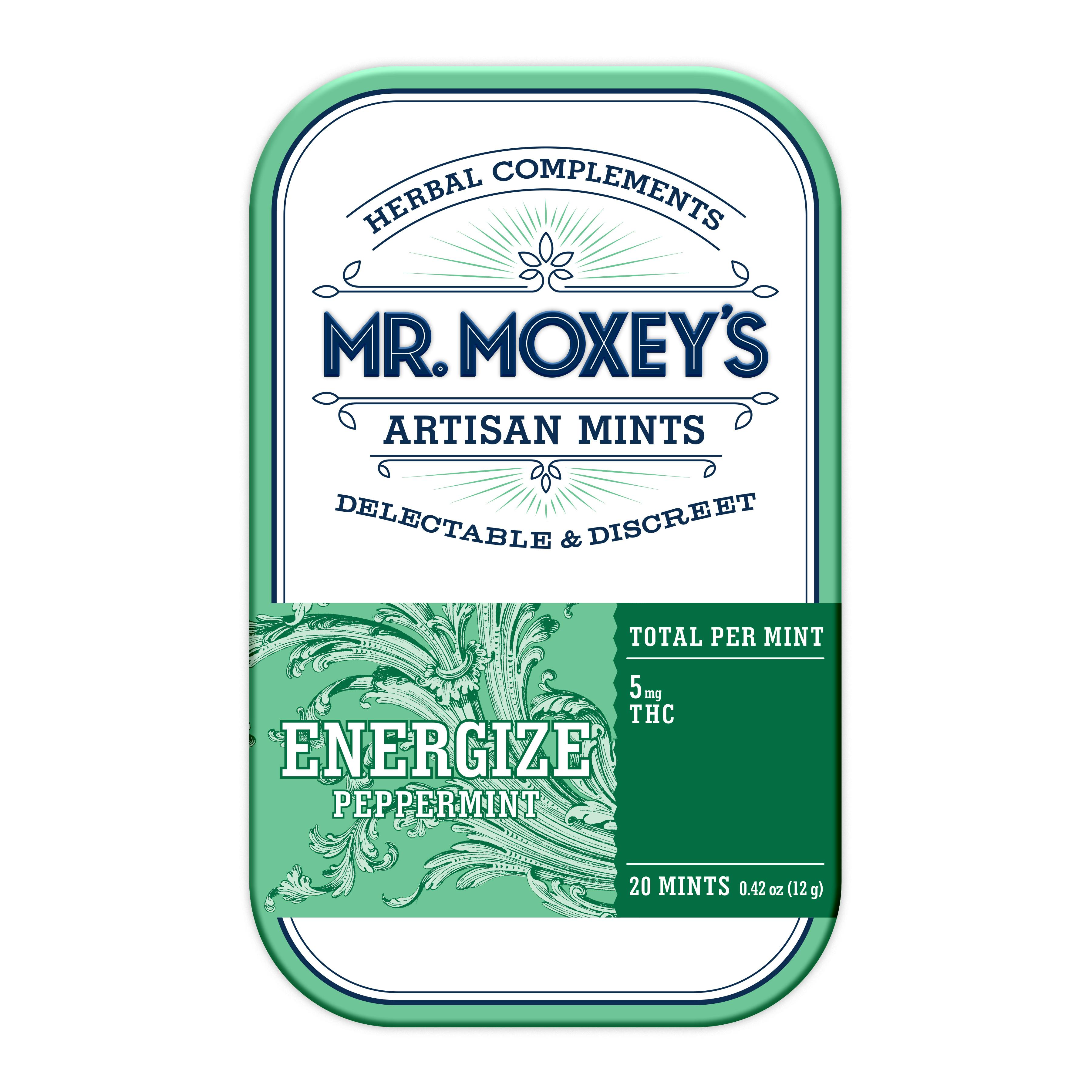 Energize Peppermint Mints (100mg THC)