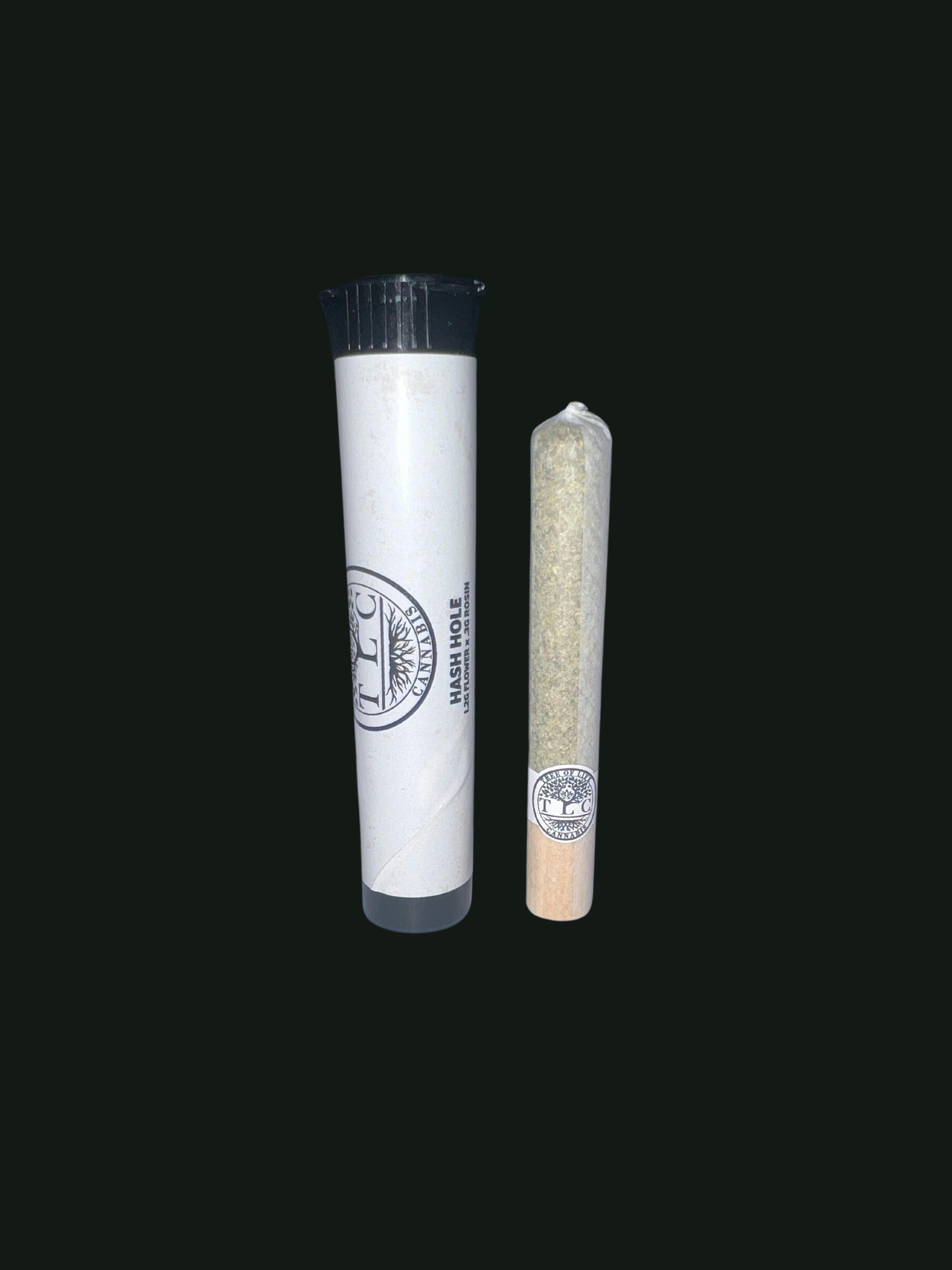 Product: Tree Of Life |  Permanent Marker - Hand Rolled Donut Live Rosin Pre-Roll 1.5g
