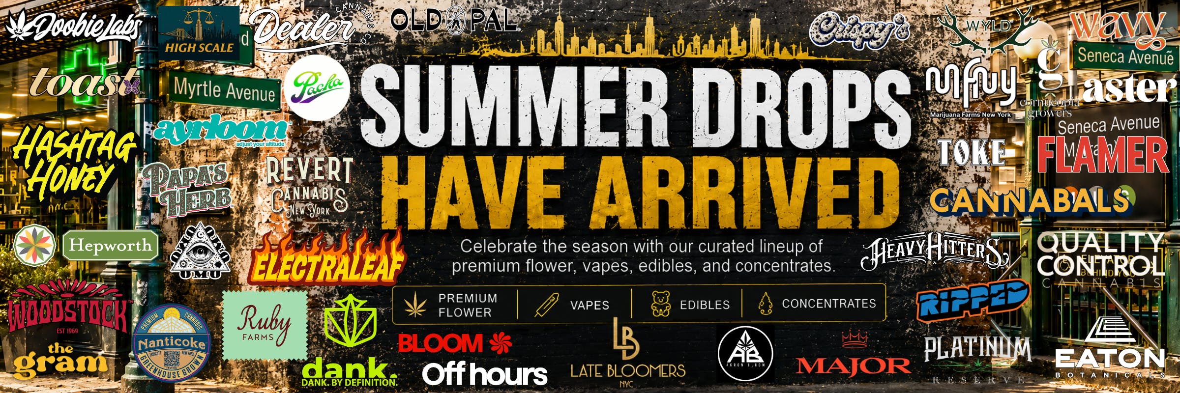 LATE BLOOMERS NYC SUMMER NEW DROPS