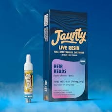 Jaunty - 1g Live Resin Cart - Heir Heads