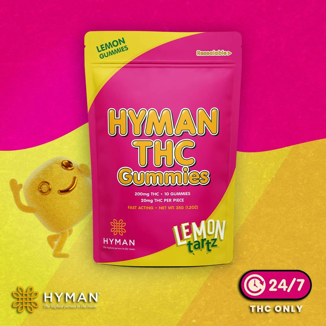 Product: HYMAN | Gummies - 200mg - Lemon Tartz