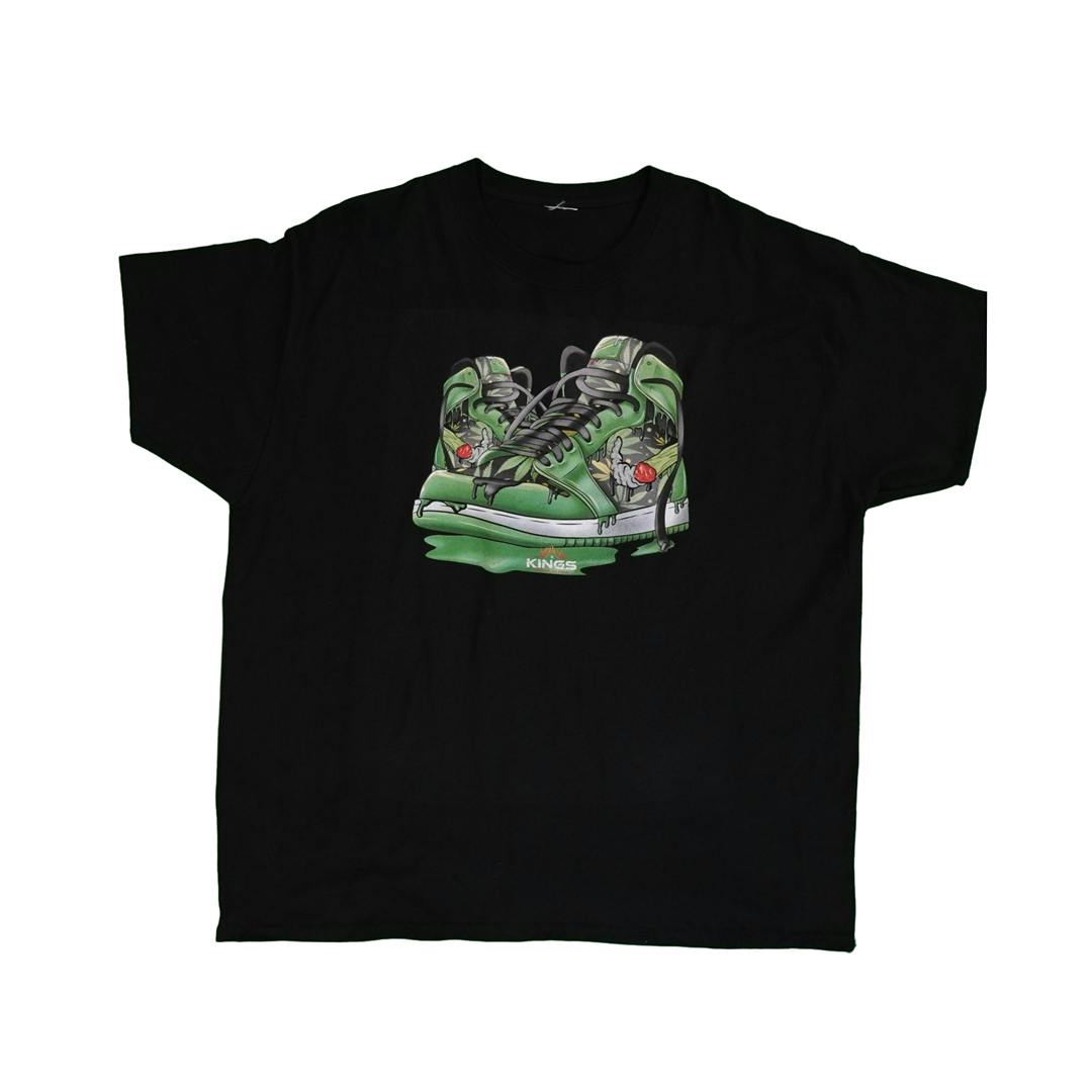 T-Shirt | KHOF Canna Sneakers S/S | Black | S-XXL