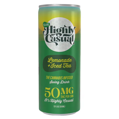 Highly Casual - 50mg Beverage - Lemonade Iced Tea - Exclusive Cannabis ...