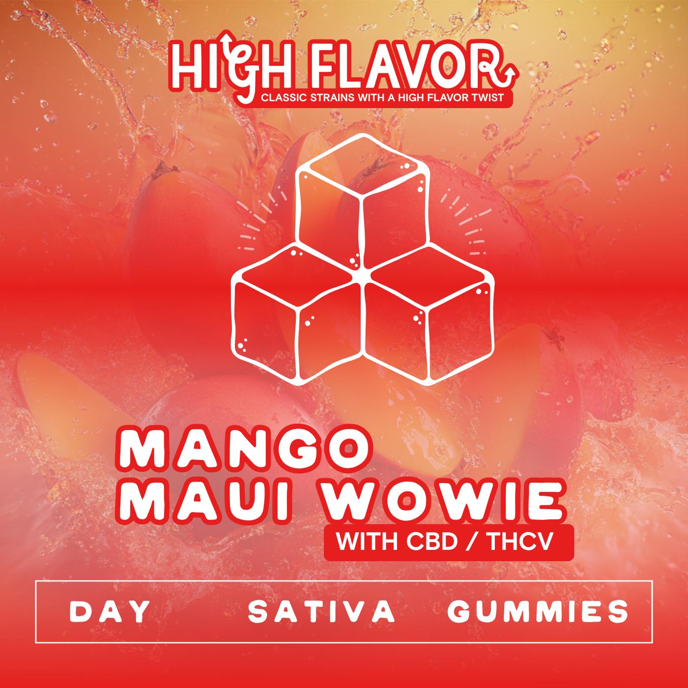 Mango Maui Wowie I Gummy | 20 Pack (90-110mg)