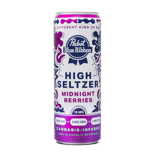 Pabst Blue Ribbon High Seltzer – Midnight Berries-active