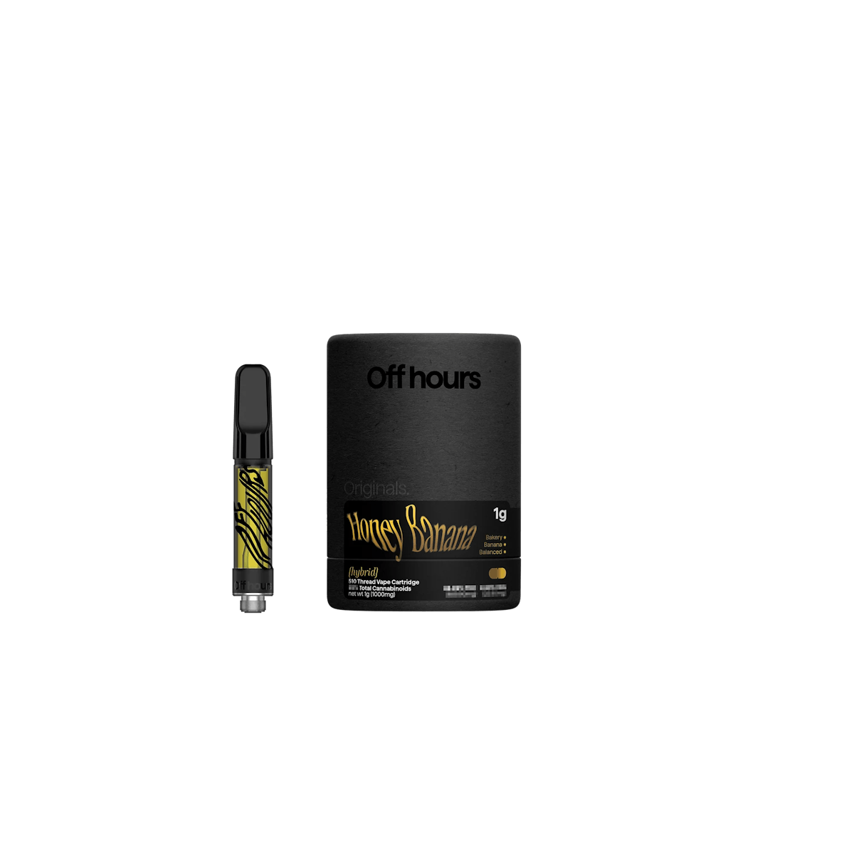 Photo of Off Hours | Honey Banana | 510 Cartridge 1g
