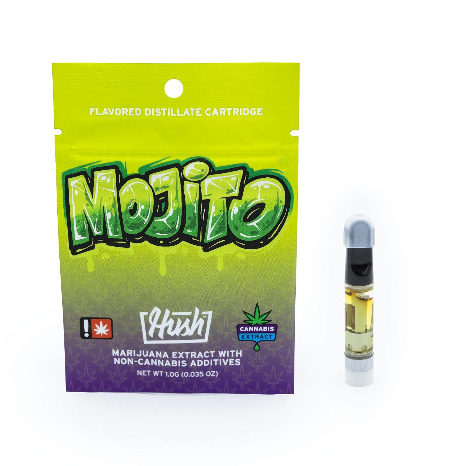 Photo of Hush 1g MOJITO Flavored Distillate Cartridge