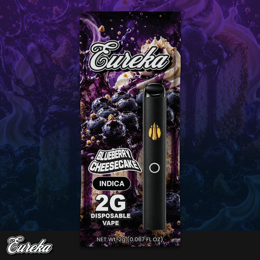 Eureka | 2g Disposable | Blueberry Cheesecake