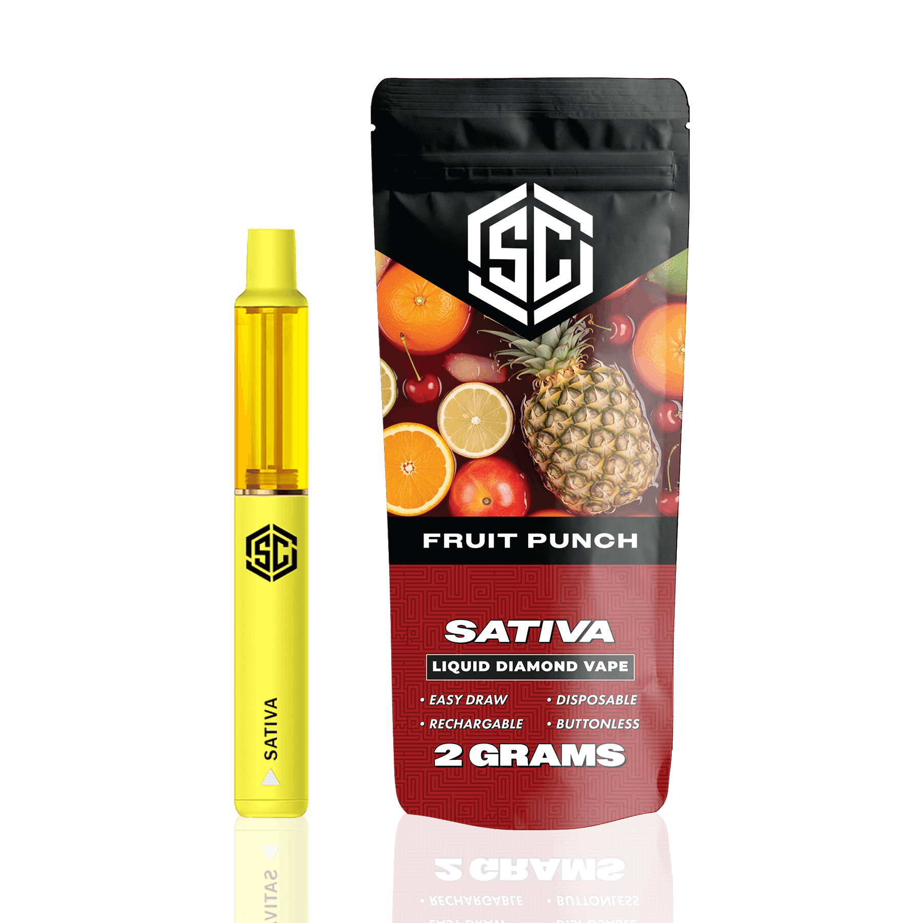 Society C - 2g Liquid Diamond Disposable - Fruit Punch