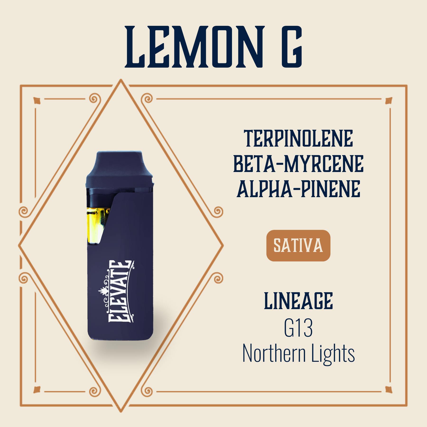 elf bar vape uk Elevate Lemon G 1:1 Min-E-Bar Disposable Vape | .5g