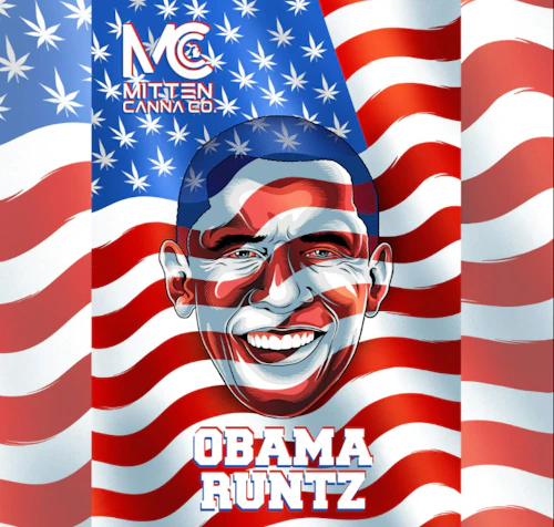 Mitten Canna Co. - 14g Prepack Jar - Obama Runtz