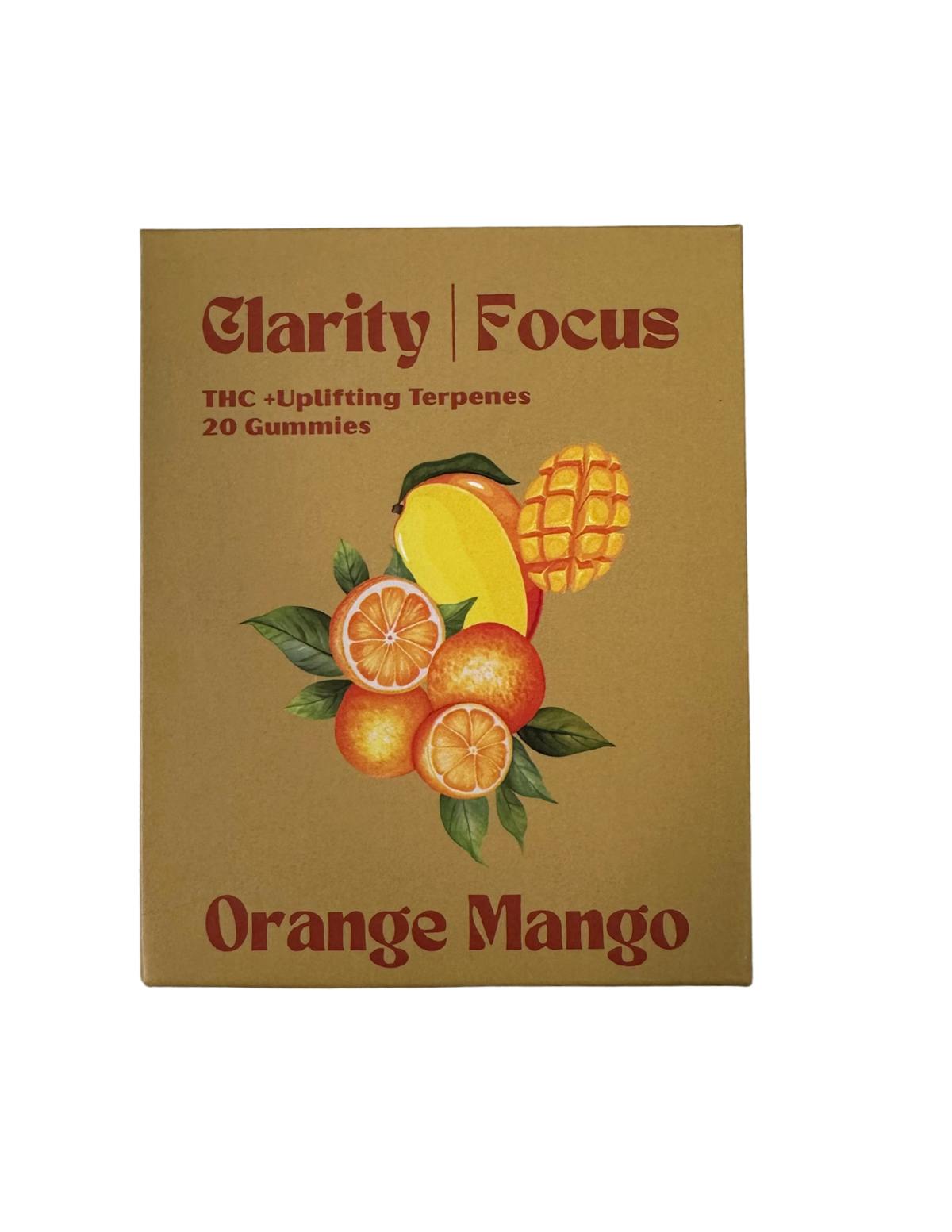 Image of Orange Mango Infused With Sativa Terps | 100mg Gummies