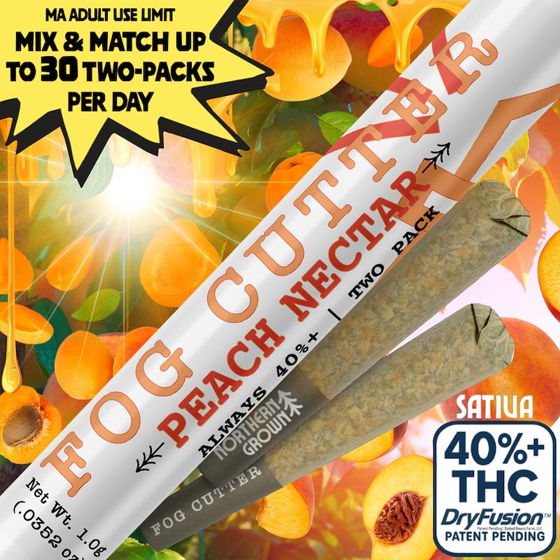 Product Northern Grown - Peach Nectar Fog Cutter Infused Pre-Roll 0.5g 2pk (1g)