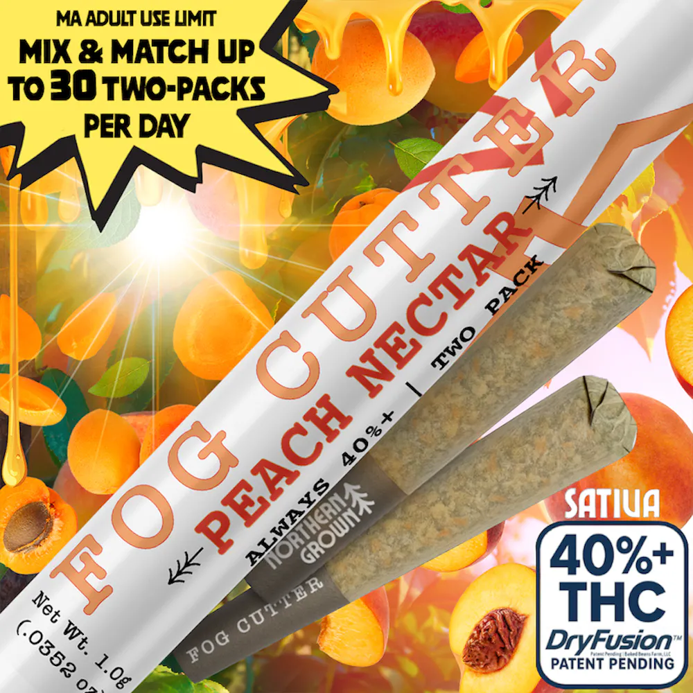 Product Northern Grown - Peach Nectar Fog Cutter Infused Pre-Roll 0.5g 2pk (1g)