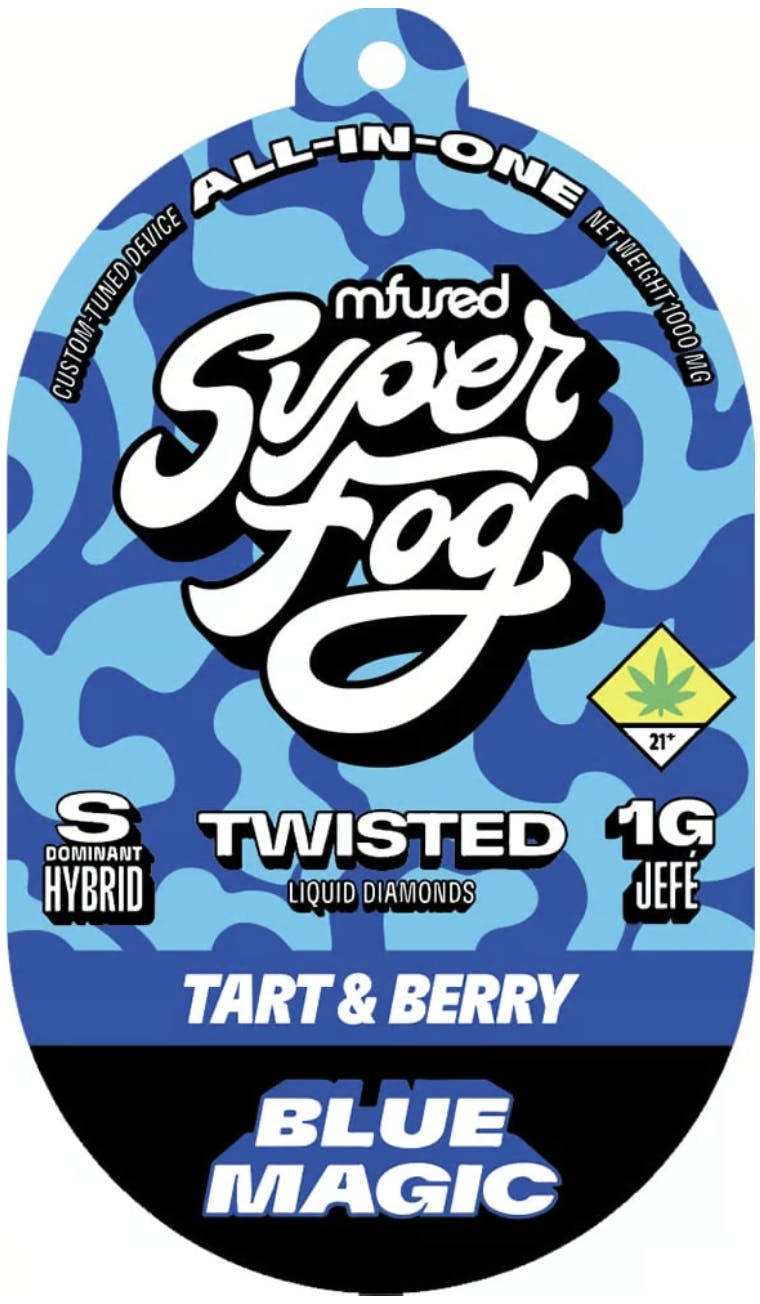 Mfused | Twisted Jefe 1g Vape | Blue Magic