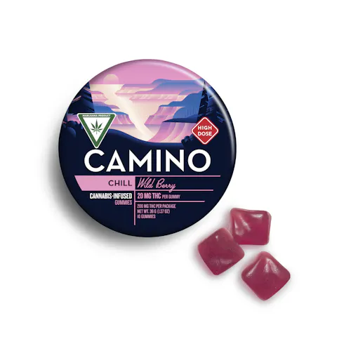 Camino | 200mg Gummies | Wild Berry-active