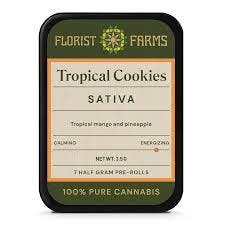Florist Farms Pre-Rolls | 7 pack .5g | Tropical Cookies
