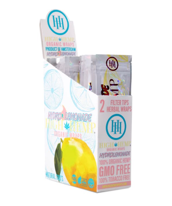 High Hemp Organic Wraps Hydro Lemonade