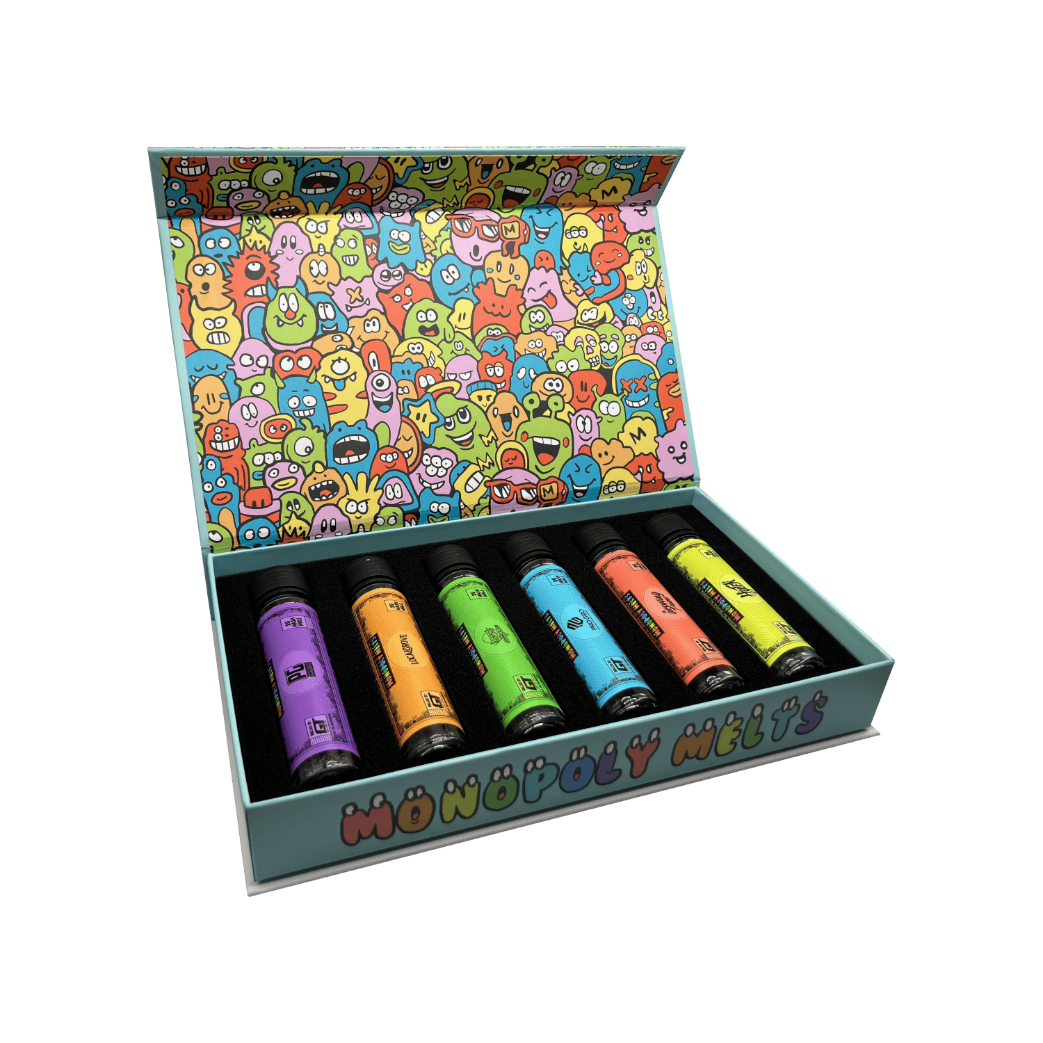 Monopoly Melts x Michigans Finest | Live Rosin Donut Flight Box - 12g