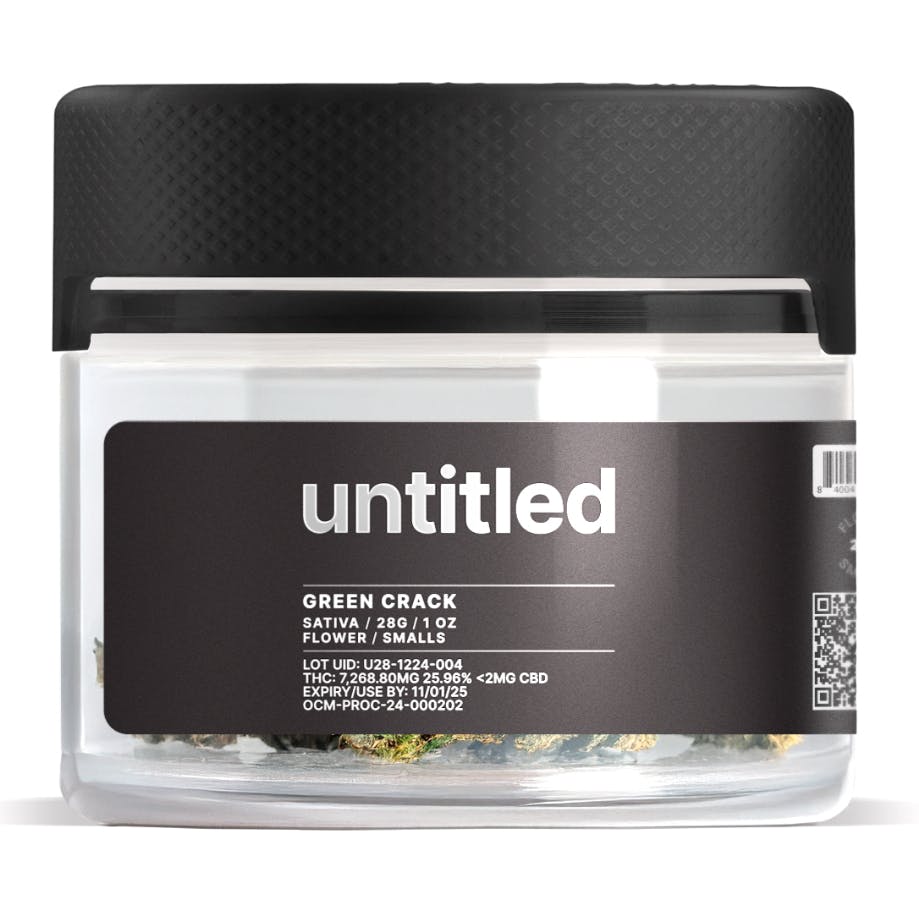 Green Crack Flower Smalls | Sativa | Untitled