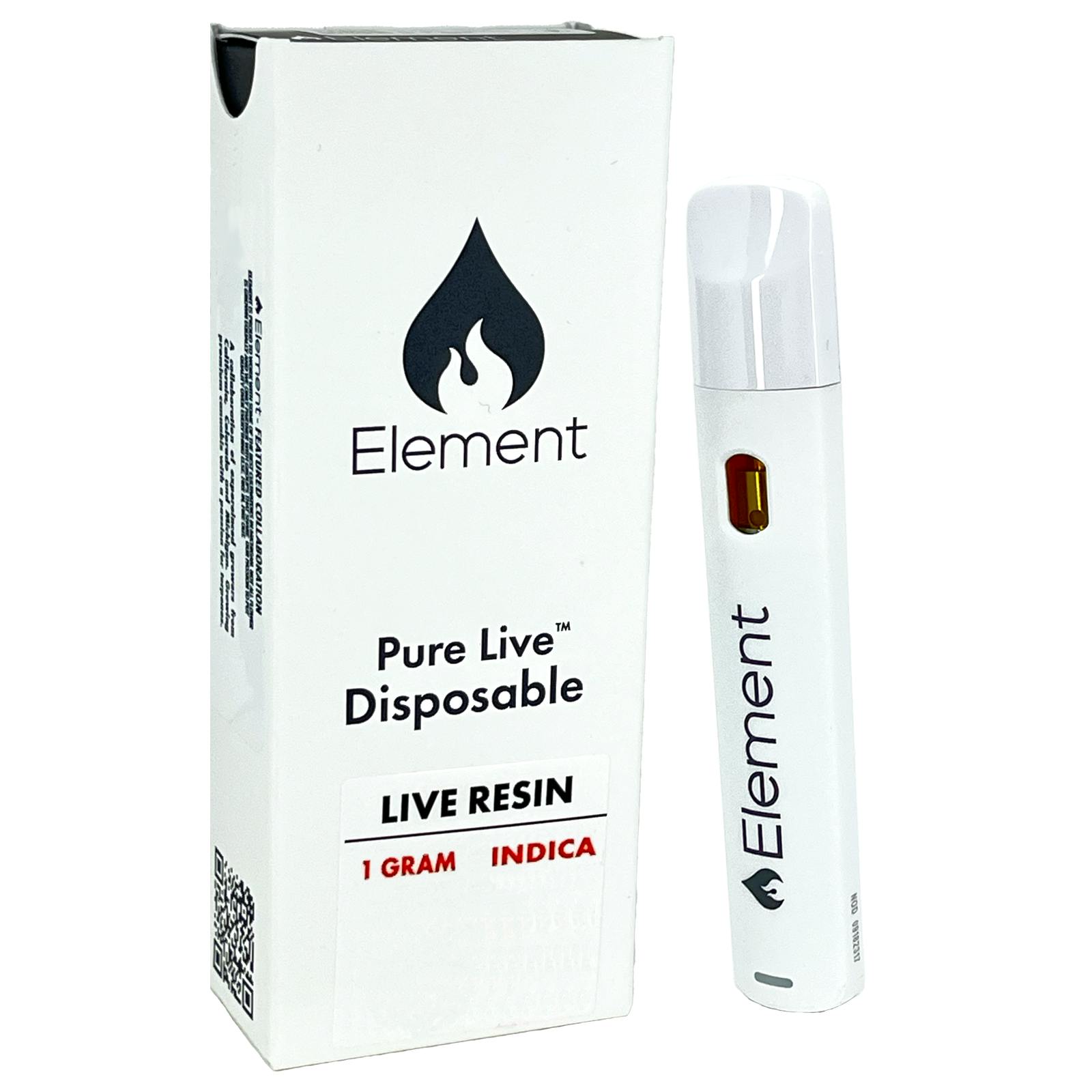 Element | Ragu Pure Live Resin Disposable | 1g | Vaporizers | New Standard