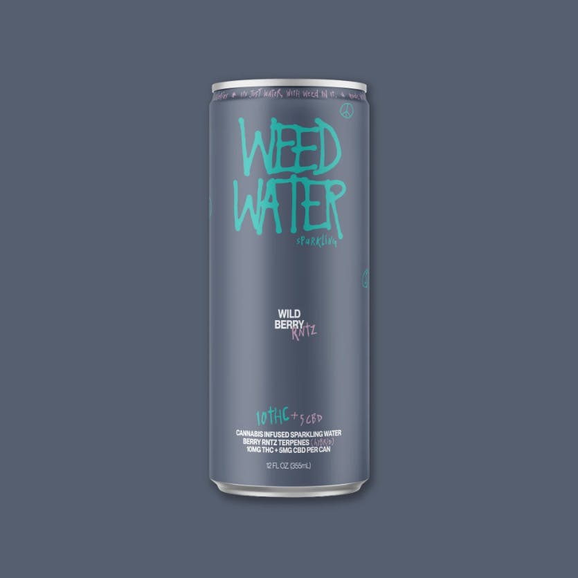 Infused Water | Wild Berry Runtz | 10mg | Single Can | Weed Water