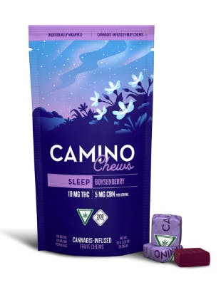 Camino Chews | Boysenberry | THC:CBN:CBG 2:1:1 | 100mg Chews image 0