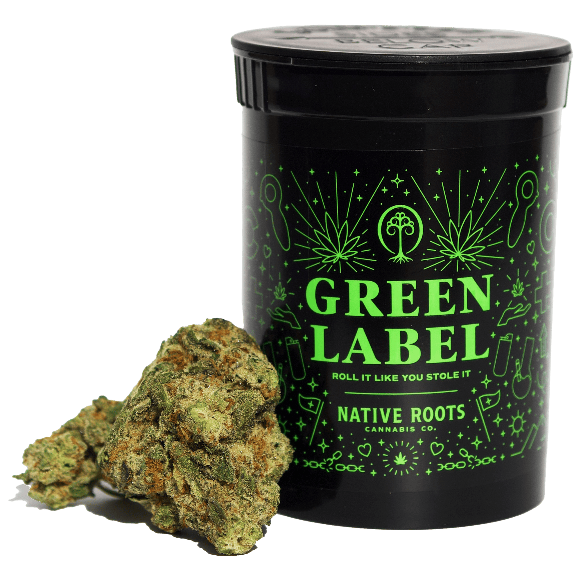 カホン　アップルグリーン　D Green Label White 99 PP | REC | Native Roots Cannabis