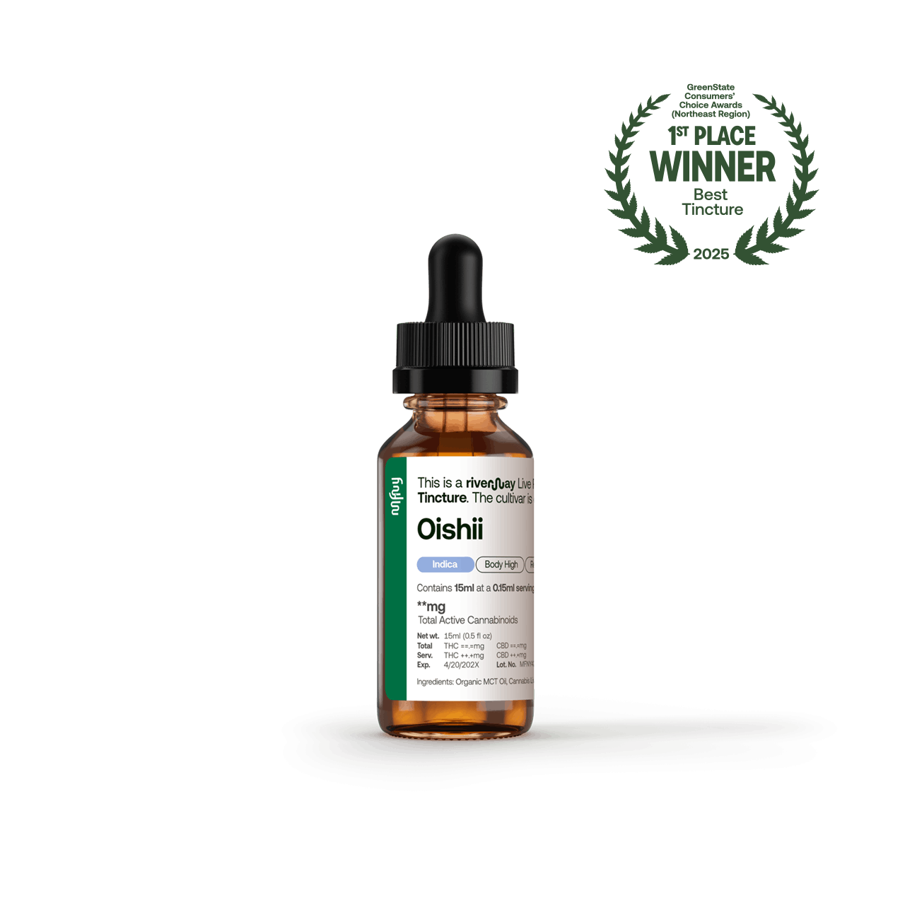 Oishii Live Resin Tincture | 15ml