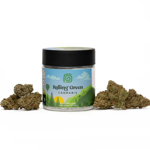 Rolling Green | Poptart | Indica-Hybrid | Flower-active