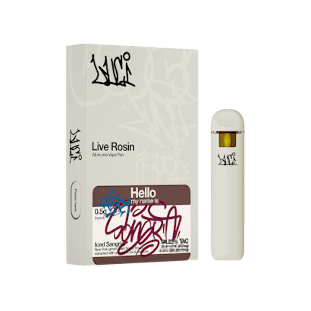 Image of Iced Sangria | Live Rosin Disposable
