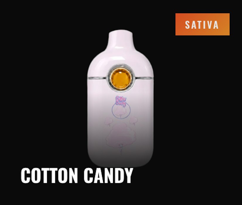 Cali Blaze Live Resin 3g Disposable Cotton Candy