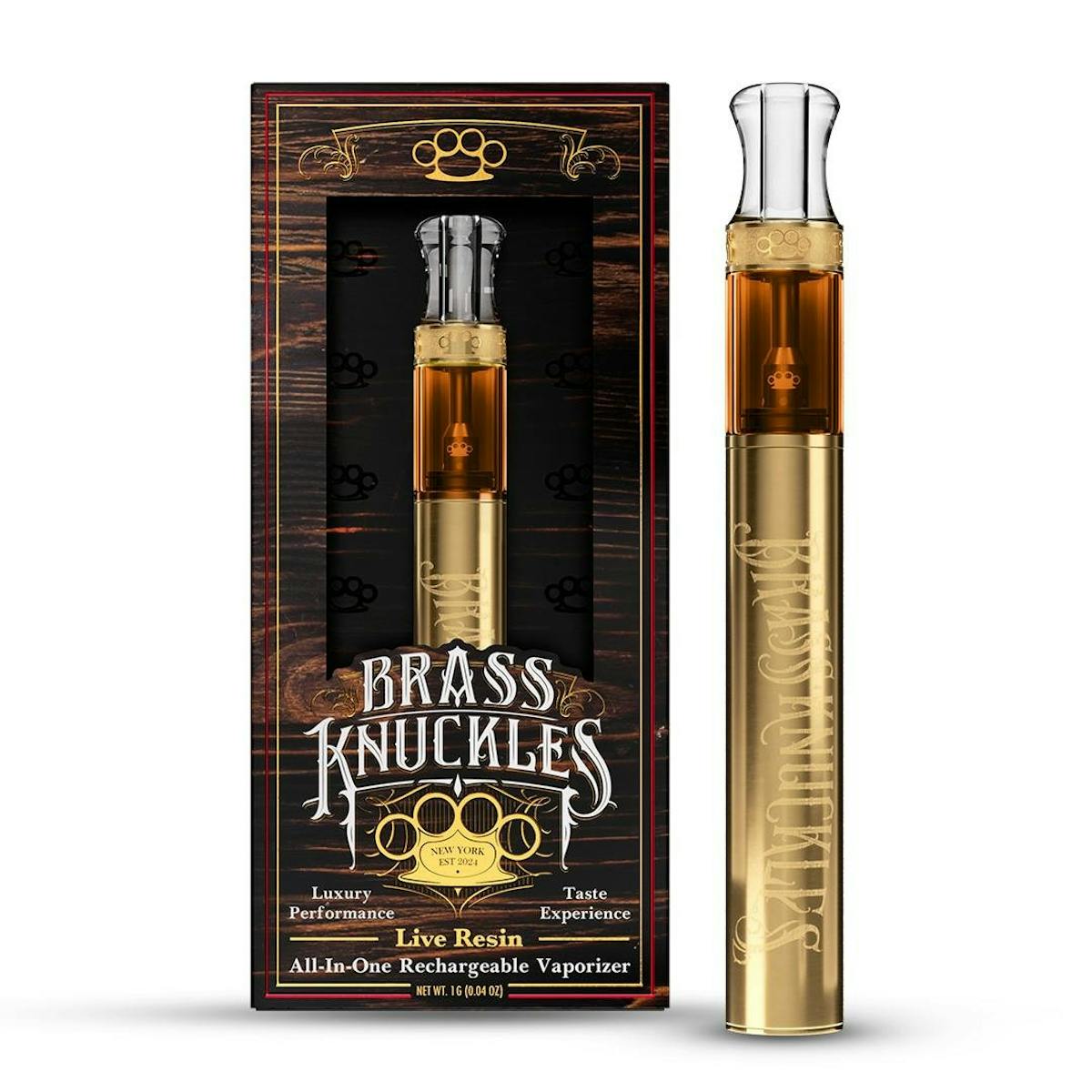 Photo of Brass Knuckles | Northern Lights Live Resin Vape 1g