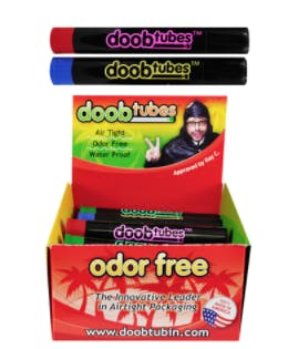 Doob Tubes - Small - Black Tube w/ Colored Logo