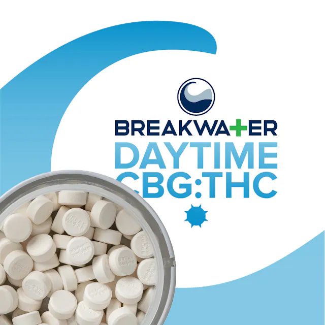 Breakwater Lozenges Daytime 1 CBG : 1 THC 20pk/100mg (sativa, 2.8g)