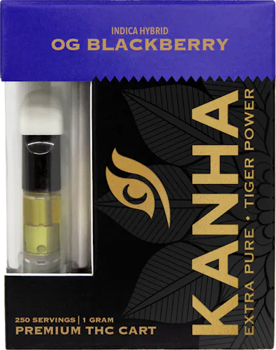 KANHA – OG Blackberry – 1g Cartridge-active