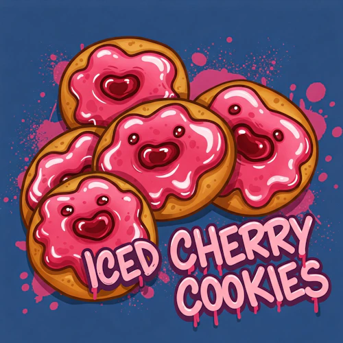 DELI - Iced Cherry Cookies (Smalls)