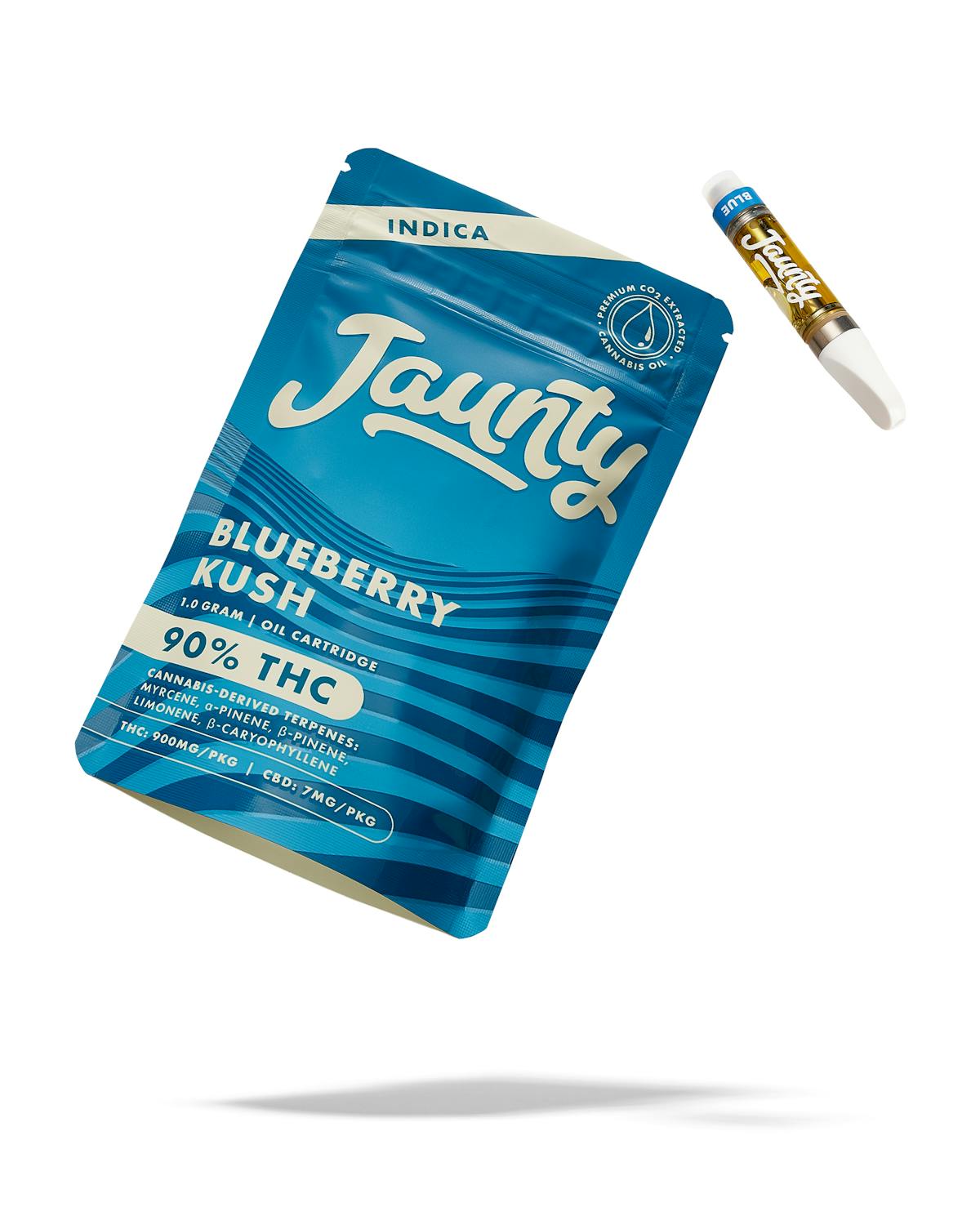 Photo of Jaunty | Blueberry Kush | 510 Cartridge 1g