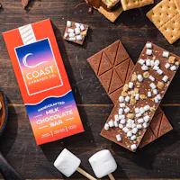 Product Coast Cannabis Co. - S'mores Milk Chocolate Bar (100mg 20pk)