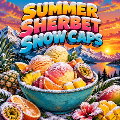 DELI Infused - Summer Sherbet Snow Caps - FLOWER by Fresh Canna at King of Budz