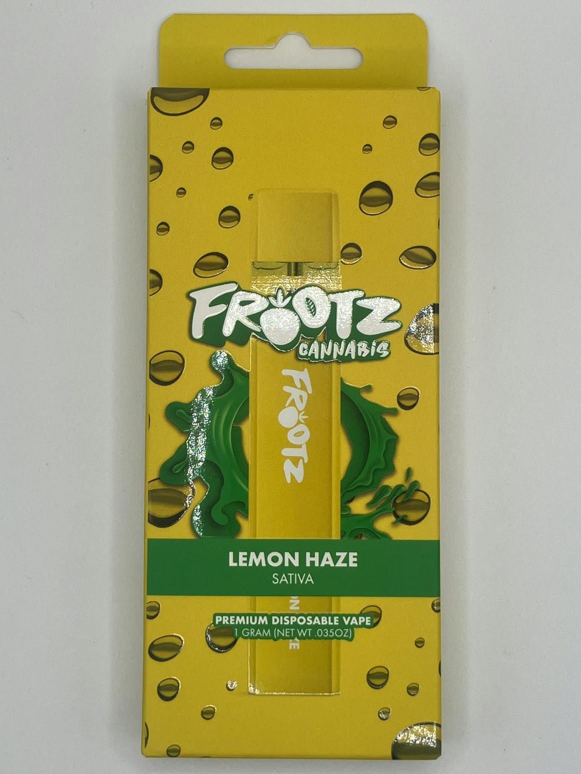 Product: Frootz | Disposable Vape - 1g - Lemon Haze