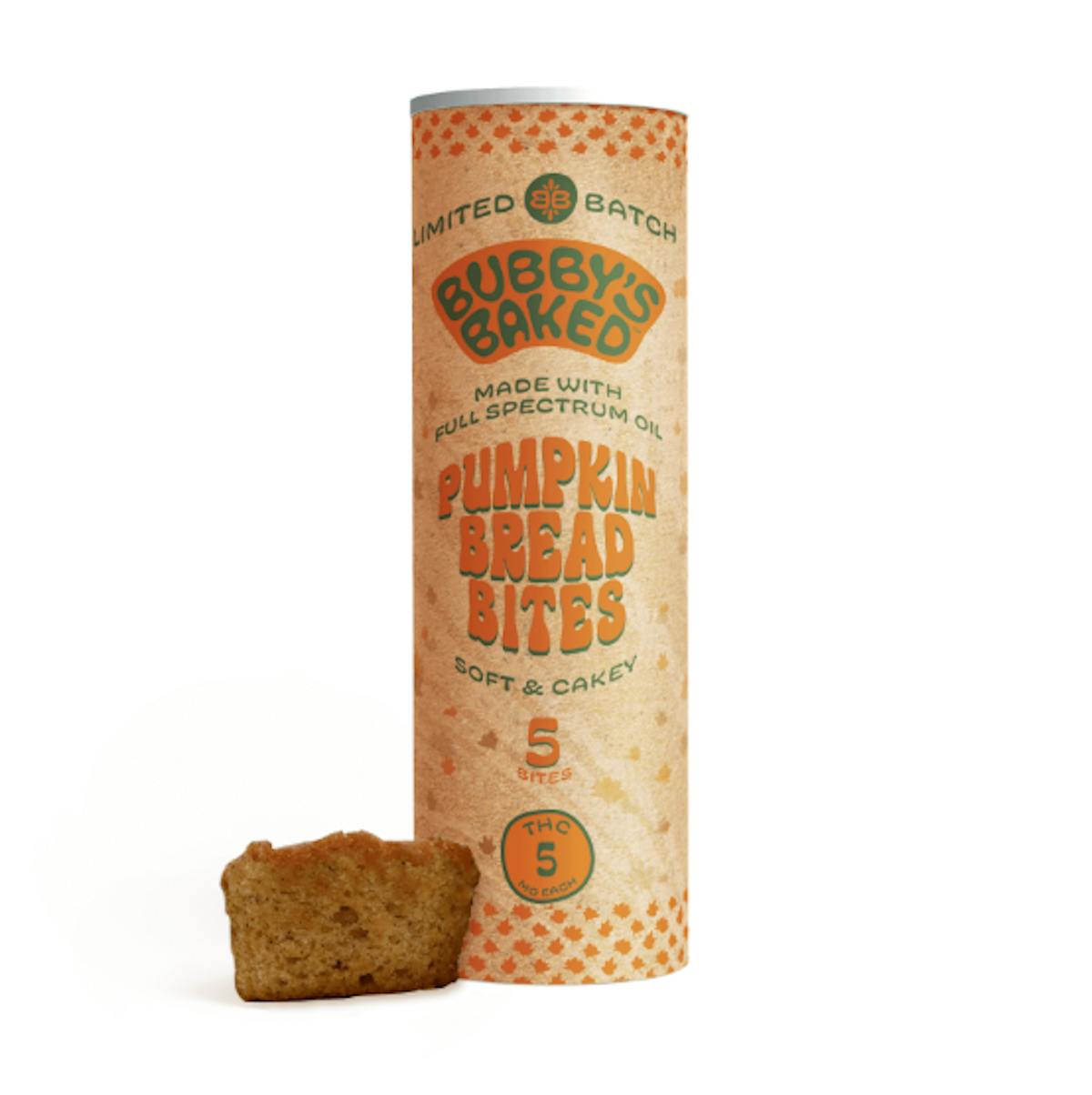 Photo of Bubby’s Baked Pumpkin Bites 25mg 5pk
