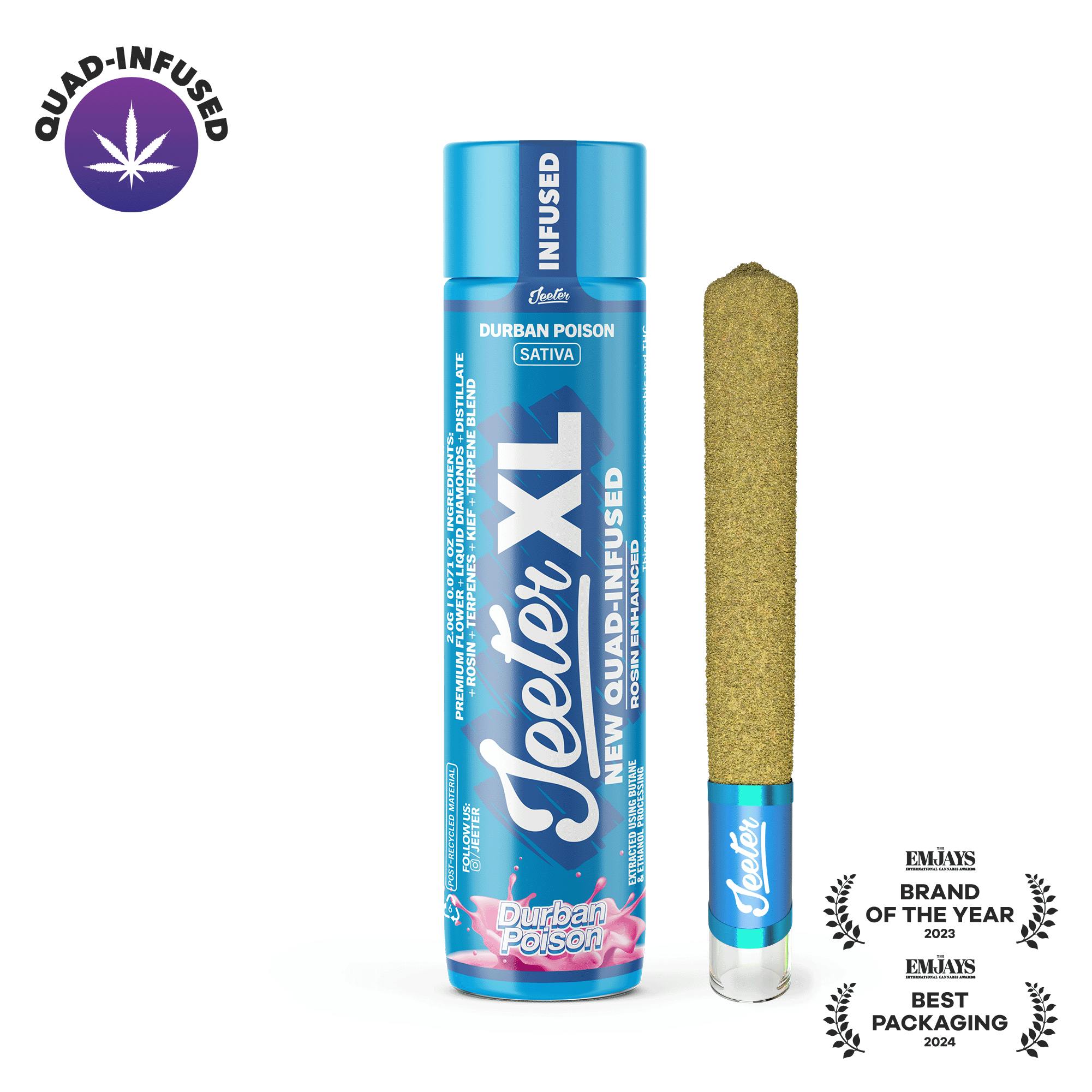 Jeeter | Durban Poison | Infused XL | 2g