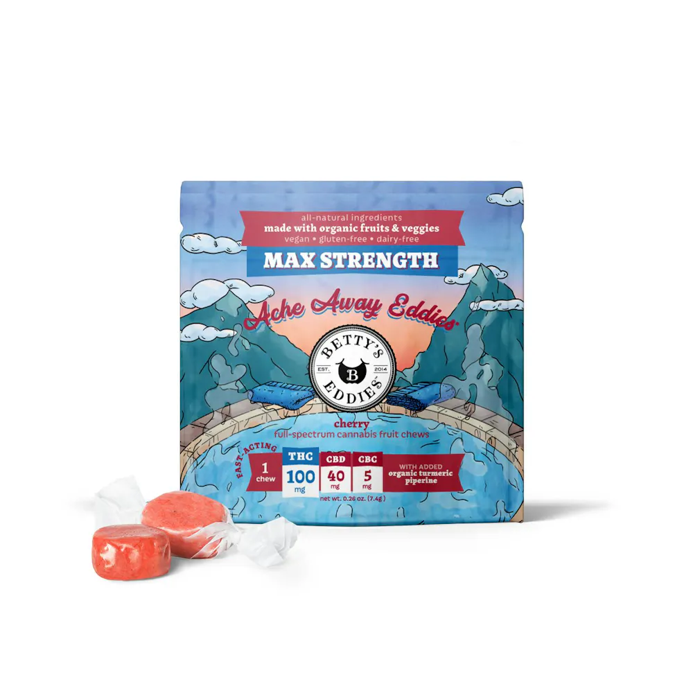 Product Ache Away Cherry Fruit Chews-Single