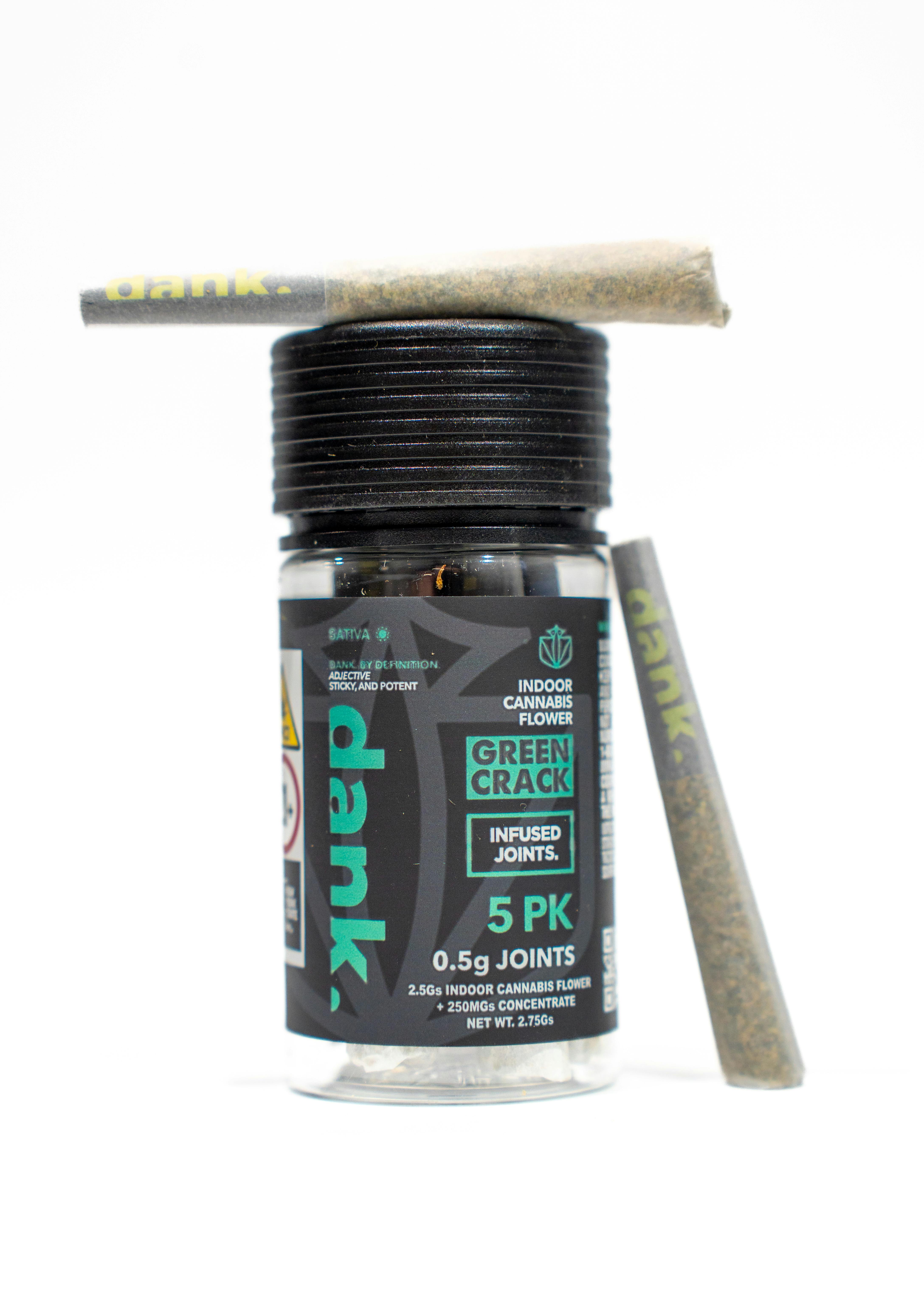GREEN CRACK (5 PACK PRE-ROLL) | Electric City Cannabis Co.