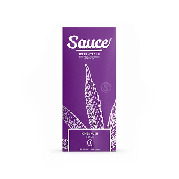Sauce | Kings Kush Essentials Disposable/Rechargeable All-in-one Cartridge | 1g