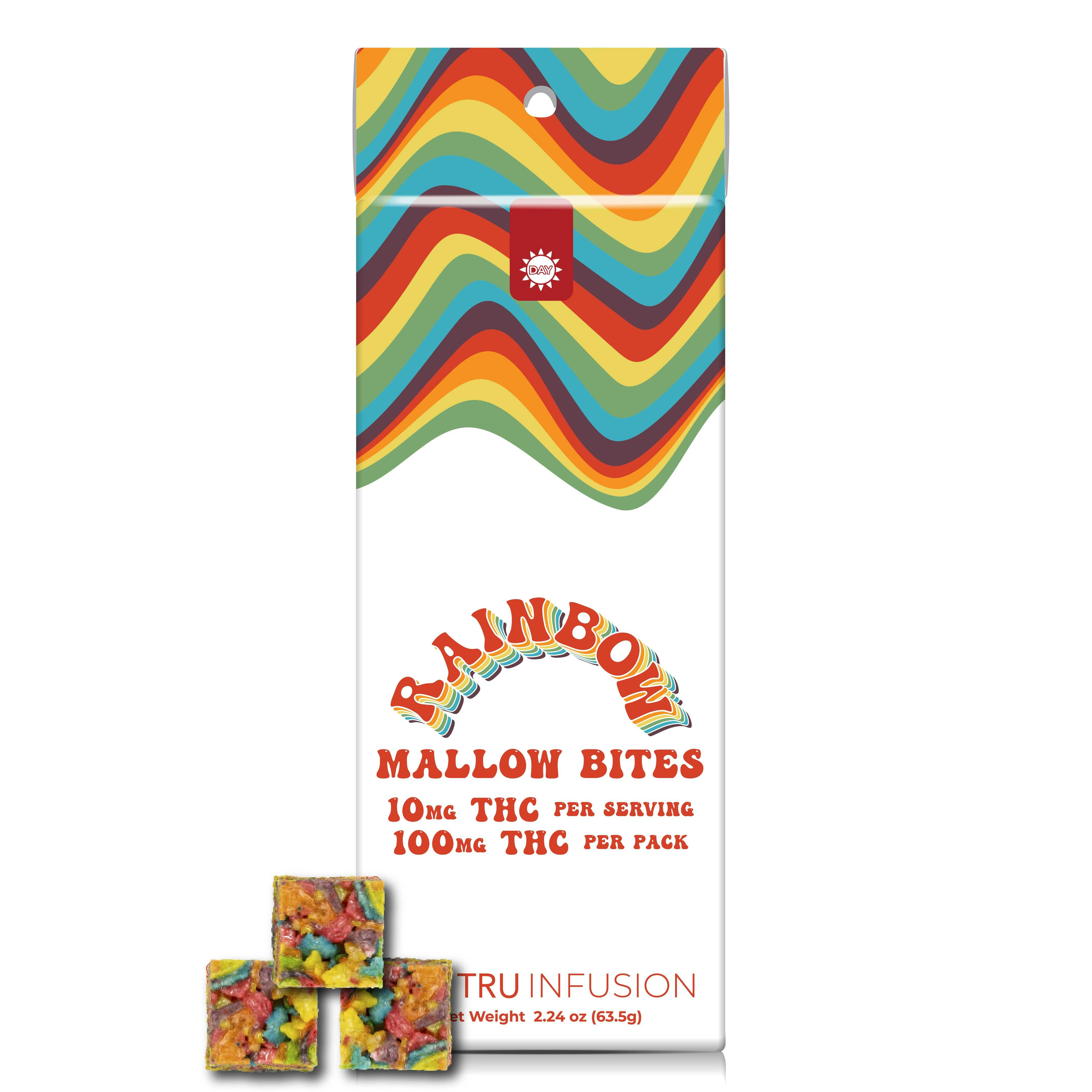 TRU Infusion 10mg 10pk - Rainbow Mallow Bites Day