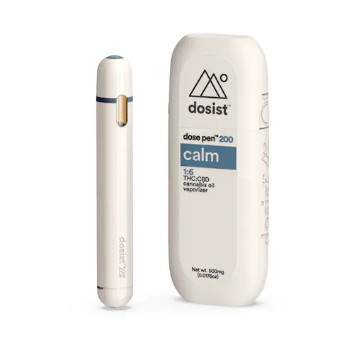 Dosist | Calm | Disposable Vape | 1 THC : 1 CBD | 0.5g-active