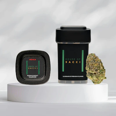 House Of Sacci - 3.5g - Permanent Marker - FLOWER by House of Sacci at King of Budz